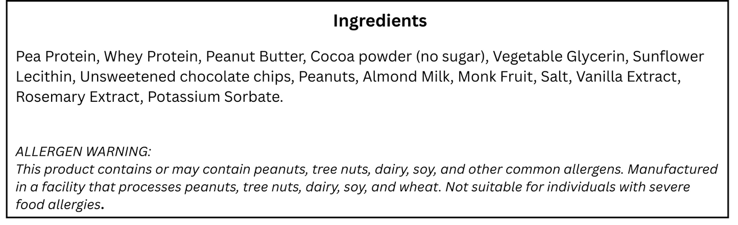 CHOCOLATE PEANUT BUTTER SINGLE