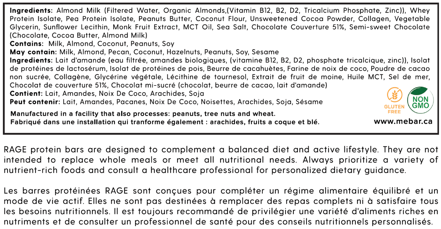 RAGE- PEANUT BUTTER CHOCOLATE